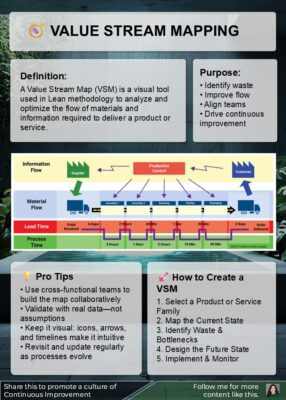 Value Stream Map infographic3